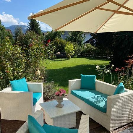 Charmantes Garten-Apartment: Erholung Im Chiemgau Unterwössen المظهر الخارجي الصورة