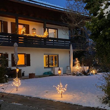 Charmantes Garten-Apartment: Erholung Im Chiemgau Unterwössen المظهر الخارجي الصورة