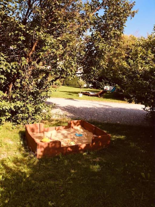 Charmantes Garten-Apartment: Erholung Im Chiemgau Unterwössen المظهر الخارجي الصورة