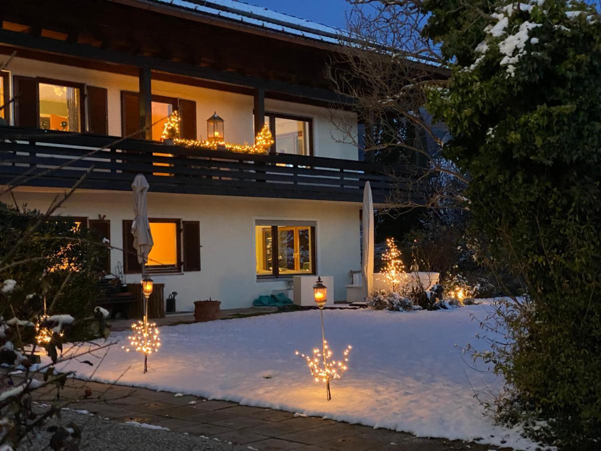 Charmantes Garten-Apartment: Erholung Im Chiemgau Unterwössen المظهر الخارجي الصورة